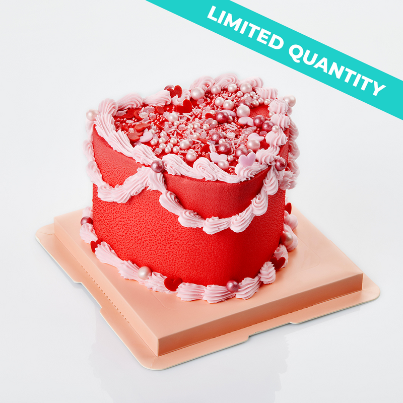 Love Comes From Within - Vegan 2 Layer Cake